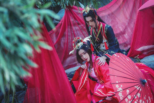 剑侠情缘网络版叁 剑三同人婚服 cosplay