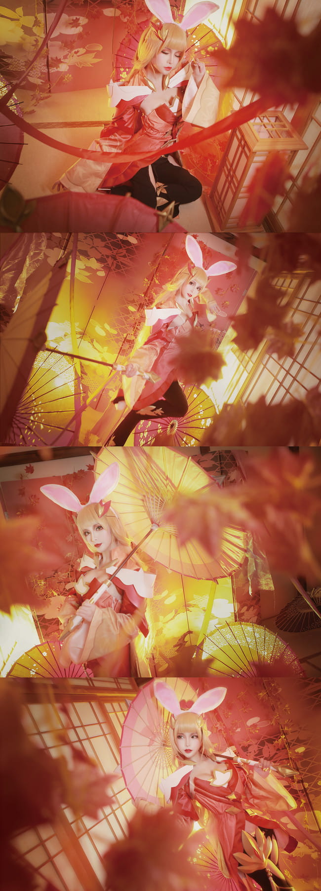 我是公孙离 才不是腿长1米8的兔子呢 哼哼