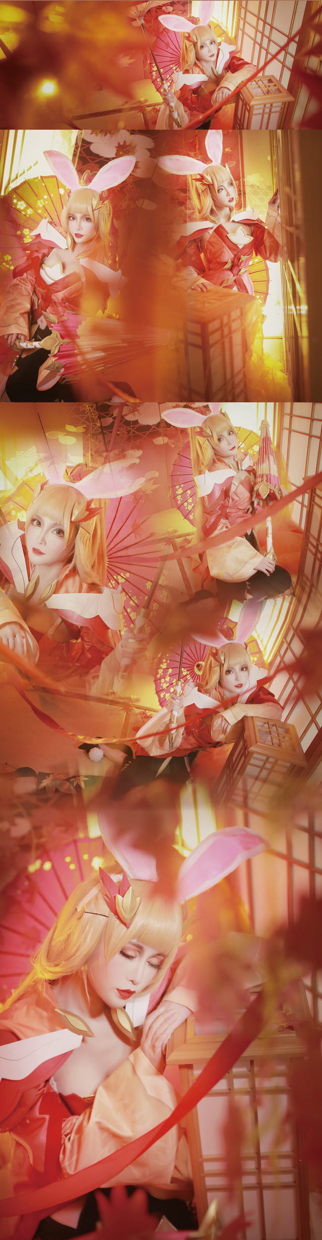 我是公孙离 才不是腿长1米8的兔子呢 哼哼