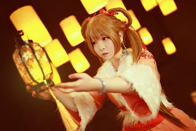 【元宵忆灯】秦时明月 高月冬装 cosplay