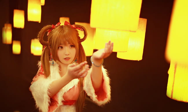 【元宵忆灯】秦时明月 高月冬装 cosplay