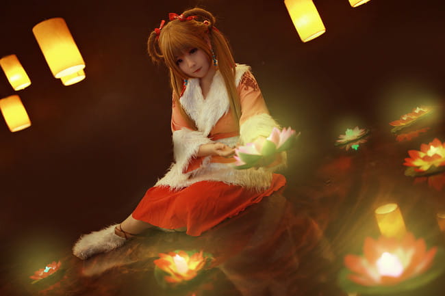 【元宵忆灯】秦时明月 高月冬装 cosplay