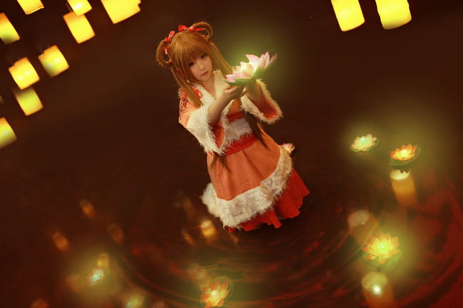 【元宵忆灯】秦时明月 高月冬装 cosplay