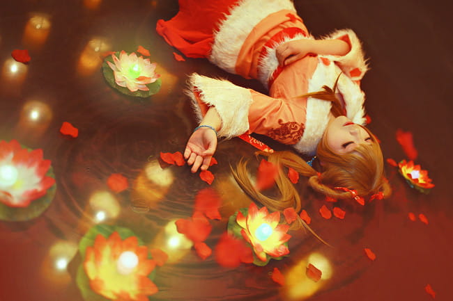 【元宵忆灯】秦时明月 高月冬装 cosplay