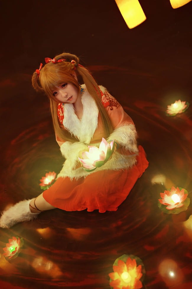 【元宵忆灯】秦时明月 高月冬装 cosplay