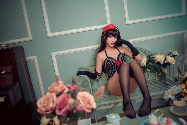 路人女主的养成方法 学姐睡衣 cosplay