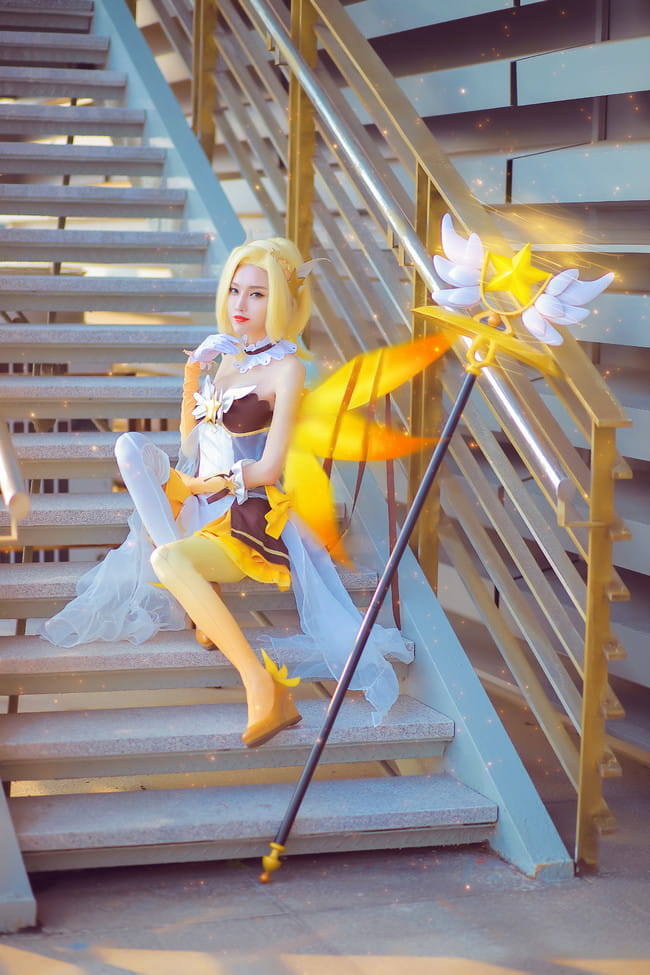 守望先锋 安吉拉·齐格勒 天使同人 cosplay