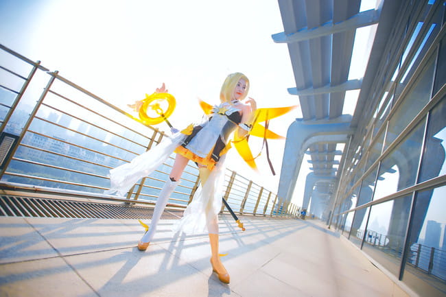 守望先锋 安吉拉·齐格勒 天使同人 cosplay