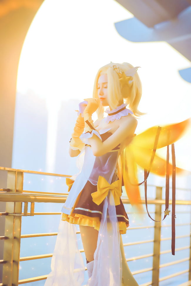 守望先锋 安吉拉·齐格勒 天使同人 cosplay