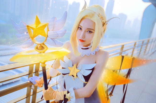 守望先锋 安吉拉·齐格勒 天使同人 cosplay