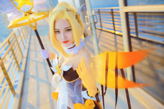 守望先锋 安吉拉·齐格勒 天使同人 cosplay