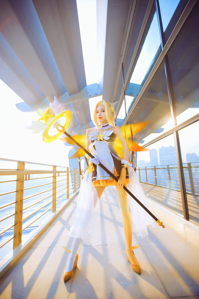 守望先锋 安吉拉·齐格勒 天使同人 cosplay