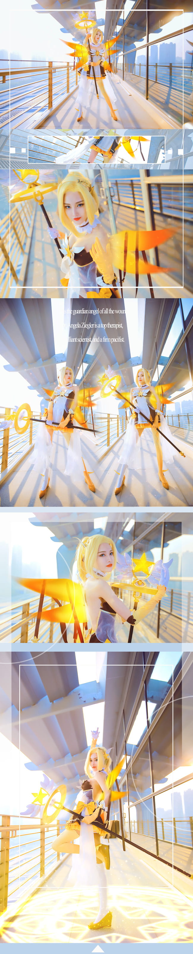 守望先锋 安吉拉·齐格勒 天使同人 cosplay