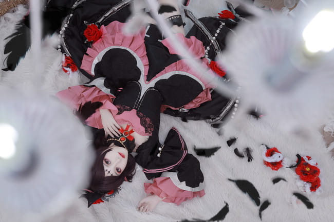 王者荣耀 露娜 哥特 cosplay