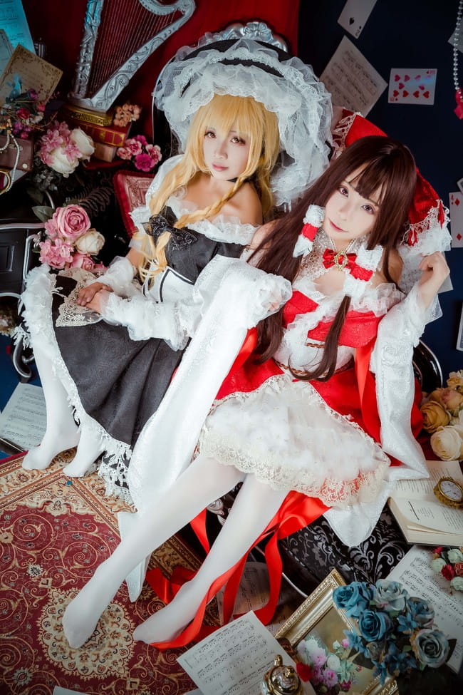 东方project博丽灵梦与魔理沙