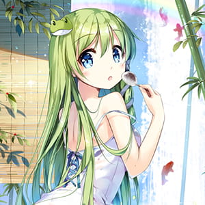 为什么喜欢黑夜呢？ 二次元女生头像