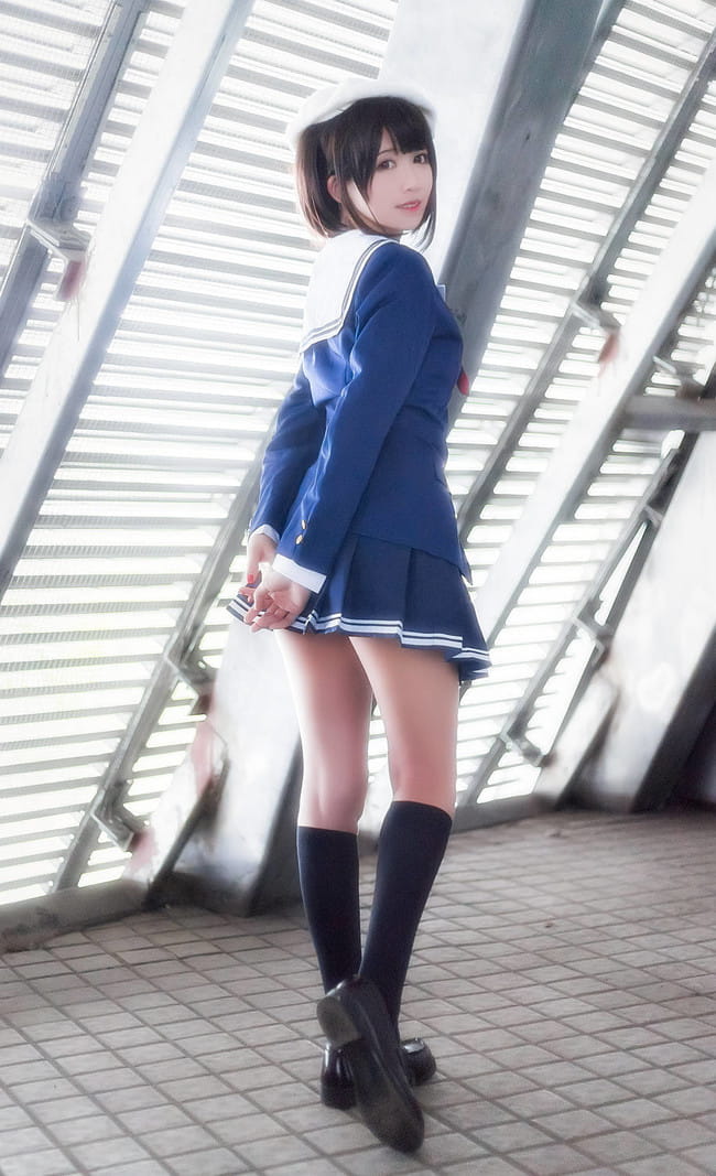 路人女主的养成方法 加藤惠 校服场照 cosplay