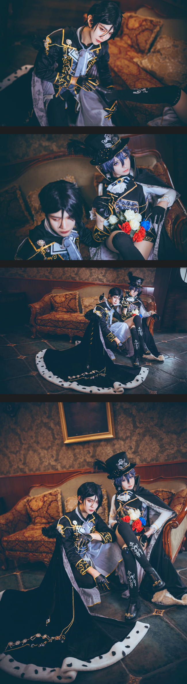 黑执事 夏尔 塞巴斯 正太 制服 cosplay