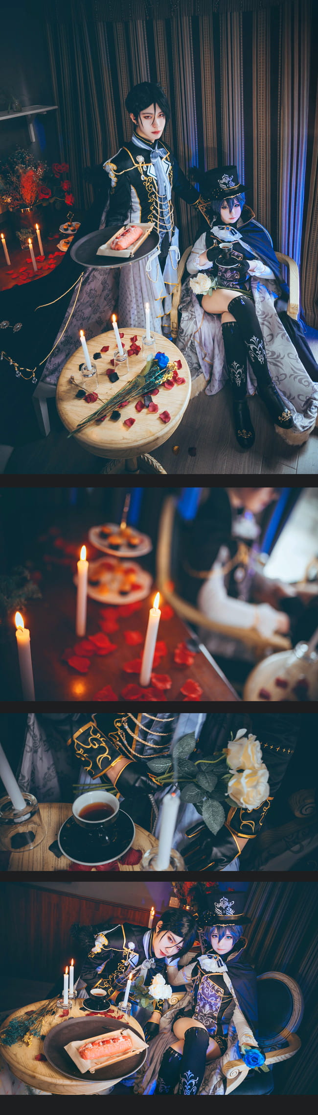 黑执事 夏尔 塞巴斯 正太 制服 cosplay