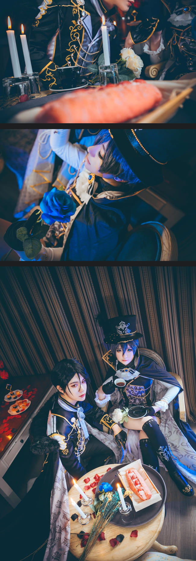 黑执事 夏尔 塞巴斯 正太 制服 cosplay