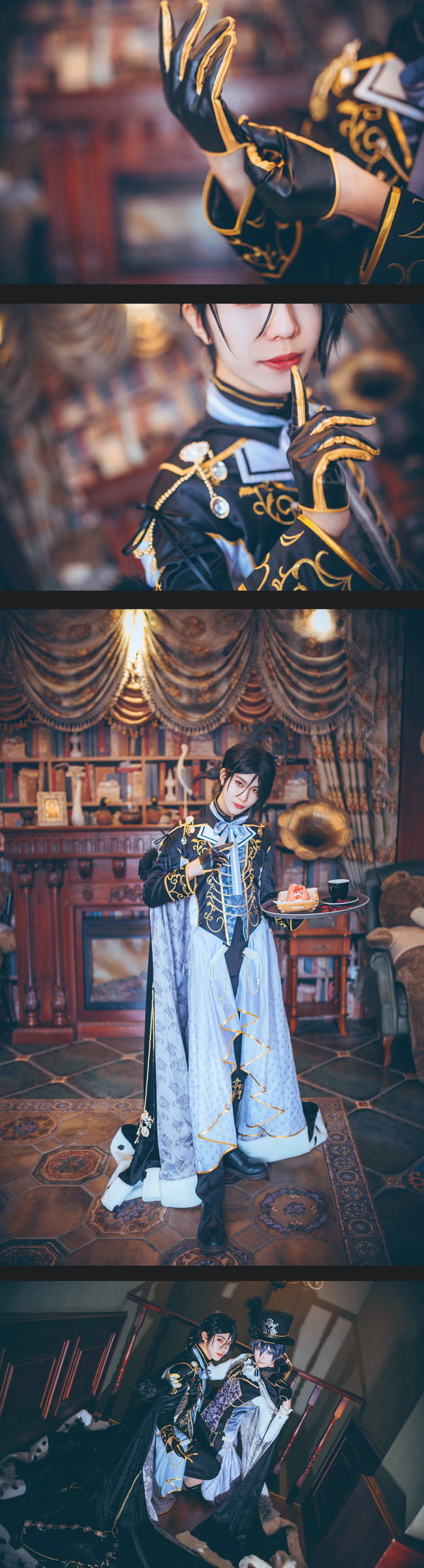 黑执事 夏尔 塞巴斯 正太 制服 cosplay