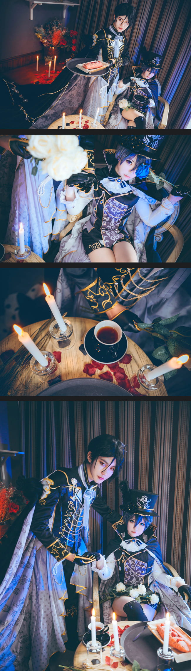 黑执事 夏尔 塞巴斯 正太 制服 cosplay