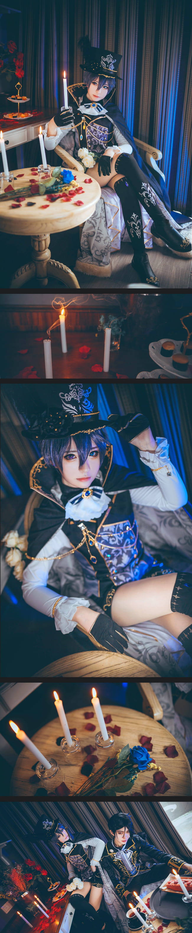 黑执事 夏尔 塞巴斯 正太 制服 cosplay