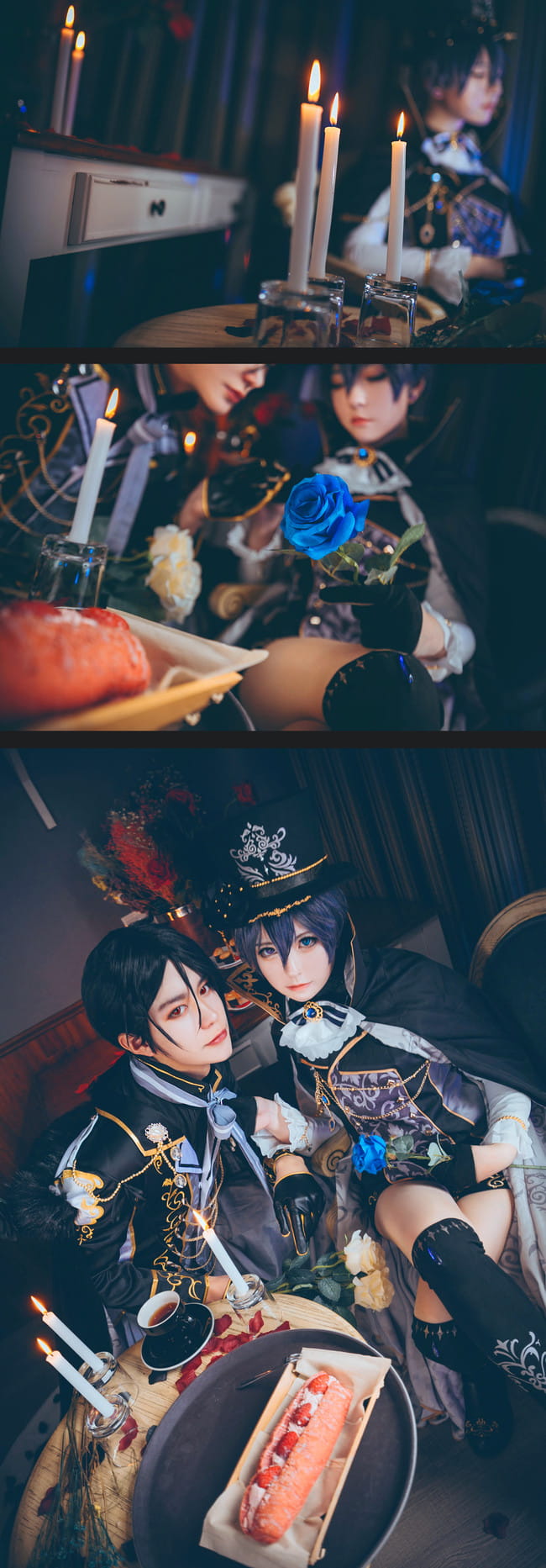 黑执事 夏尔 塞巴斯 正太 制服 cosplay