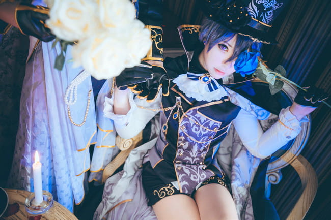 黑执事 夏尔 塞巴斯 正太 制服 cosplay