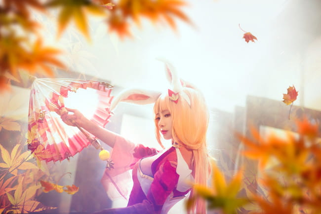 王者荣耀 公孙离 幻舞玲珑 cosplay