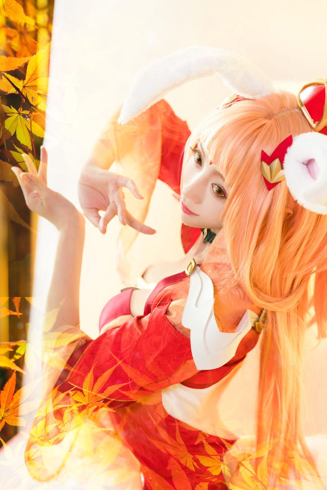 王者荣耀 公孙离 幻舞玲珑 cosplay