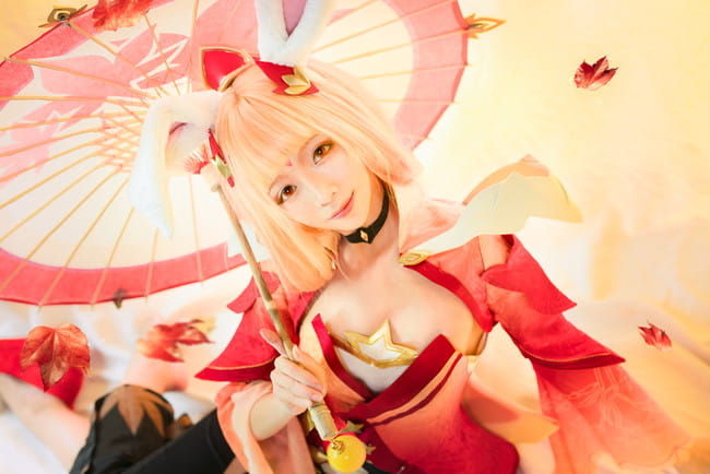 王者荣耀 公孙离 幻舞玲珑 cosplay