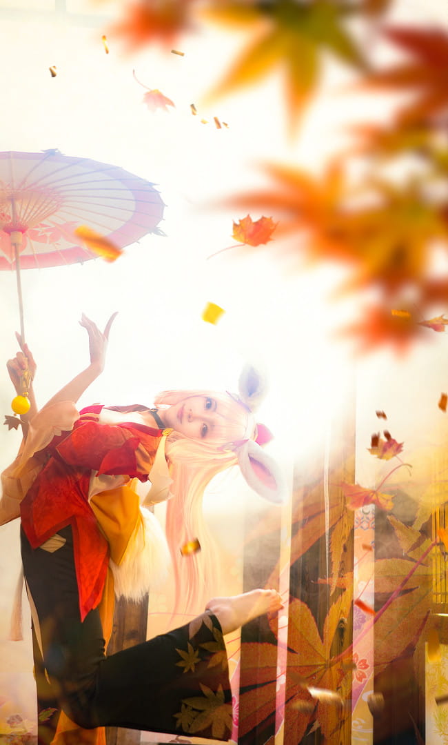 王者荣耀 公孙离 幻舞玲珑 cosplay