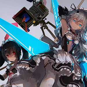 一个人的心跳 再快也不喧闹  二次元女生头像