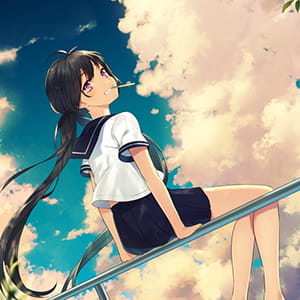 每个人的生命里都会有匆匆那年 二次元女生头像