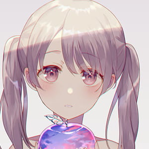 沉默像是一把蜿蜒的白刃  二次元动漫头像