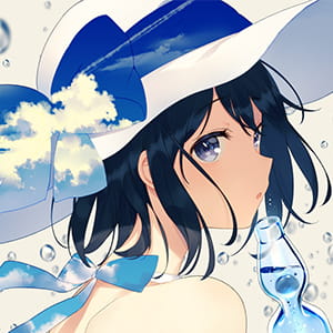 沉默像是一把蜿蜒的白刃  二次元动漫头像