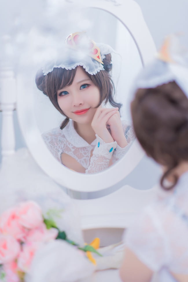 王者荣耀 花会枯萎 爱永不凋零 cosplay