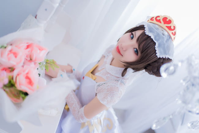 王者荣耀 花会枯萎 爱永不凋零 cosplay