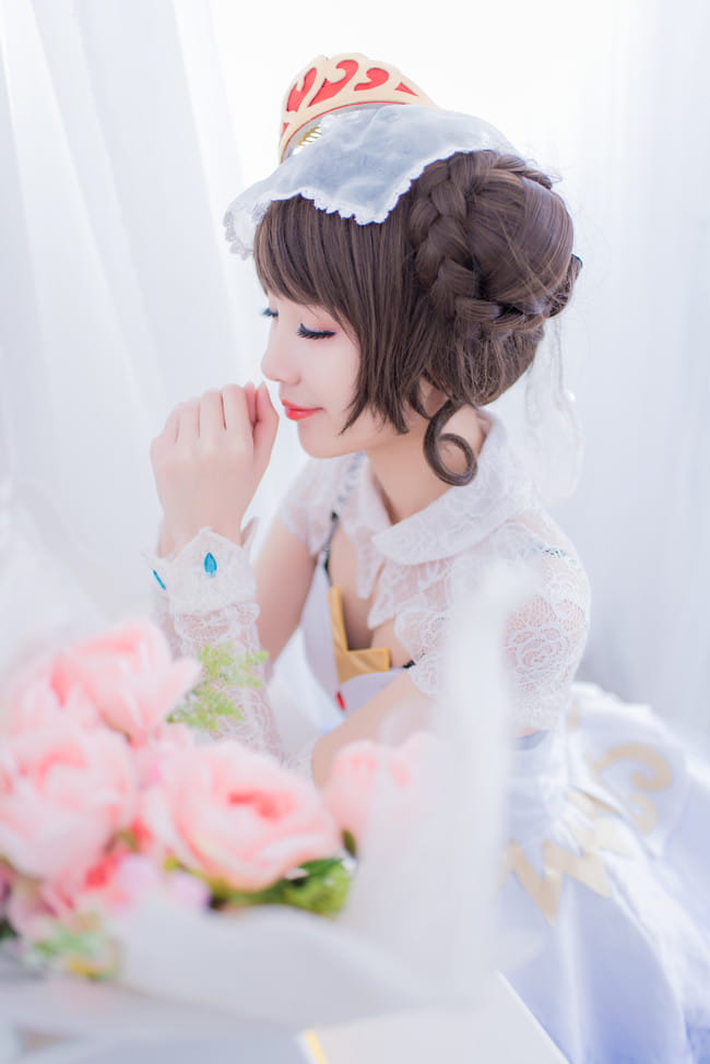 王者荣耀 花会枯萎 爱永不凋零 cosplay