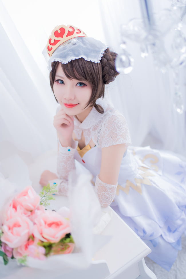 王者荣耀 花会枯萎 爱永不凋零 cosplay