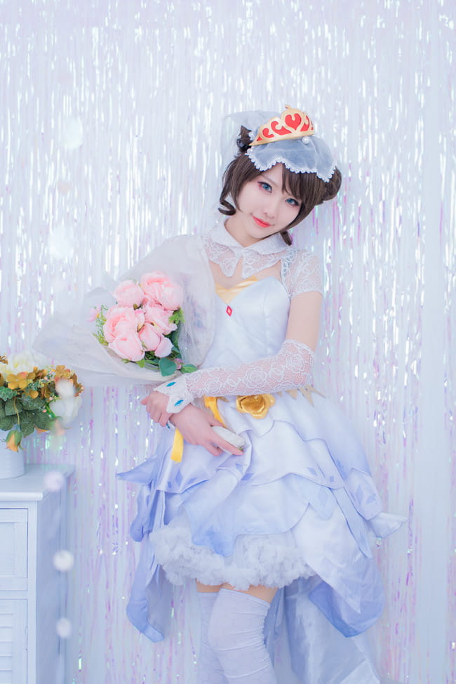 王者荣耀 花会枯萎 爱永不凋零 cosplay