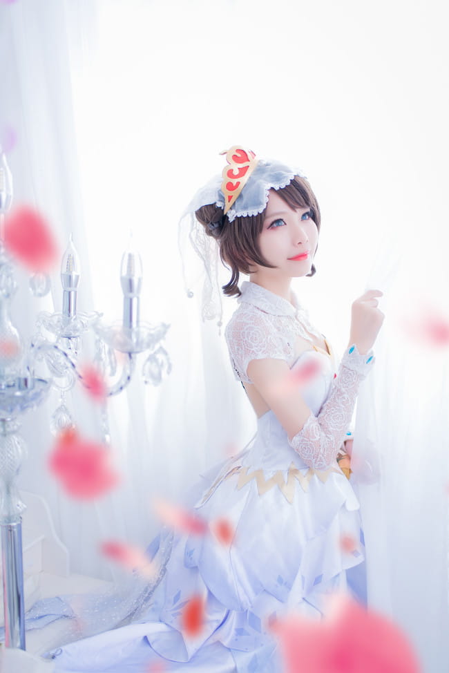 王者荣耀 花会枯萎 爱永不凋零 cosplay