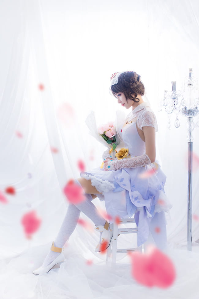 王者荣耀 花会枯萎 爱永不凋零 cosplay