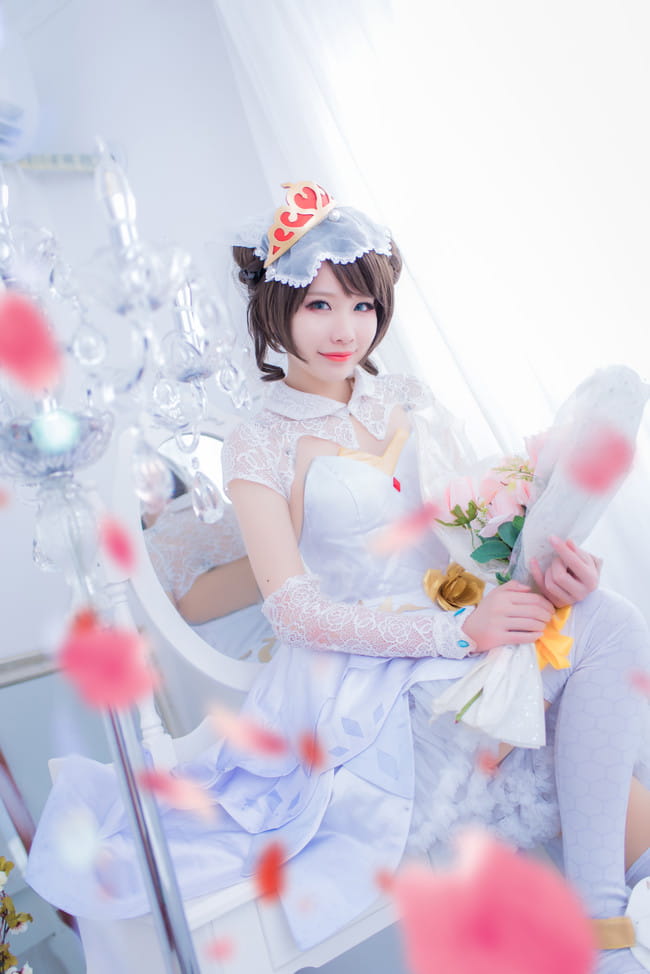 王者荣耀 花会枯萎 爱永不凋零 cosplay