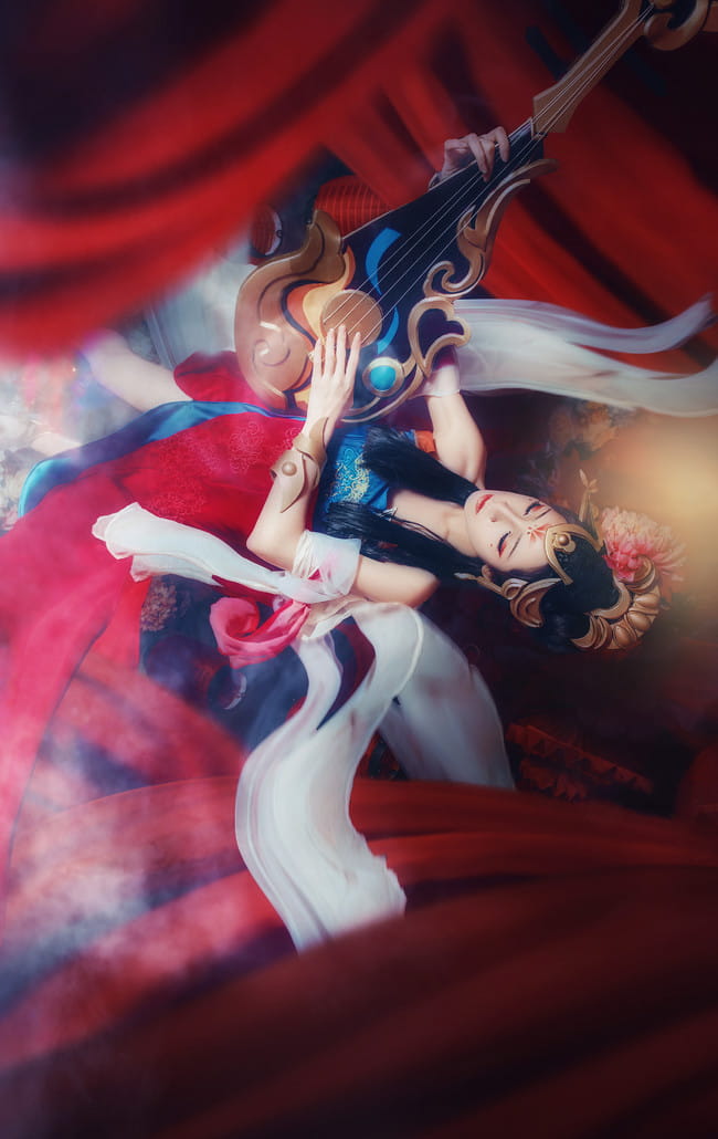 王者荣耀杨玉环霓裳曲 cosplay