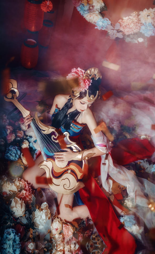 王者荣耀杨玉环霓裳曲 cosplay