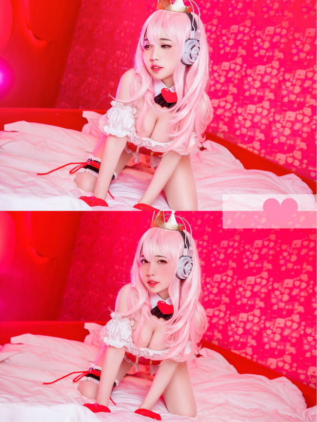 超级索尼子 是你的女王陛下 足控福利 cosplay