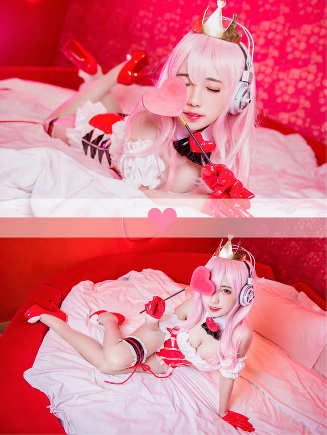 超级索尼子 是你的女王陛下 足控福利 cosplay