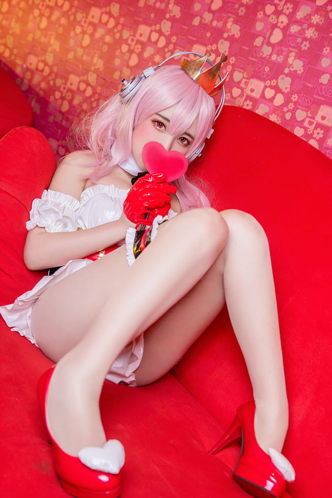 超级索尼子 是你的女王陛下 足控福利 cosplay